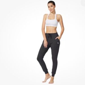 Baleaf Evergreen Joggers capris sweatpants Charcoal Gray Size Large